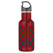 Sinclair Clan Tartan Waterfles (Achterkant)