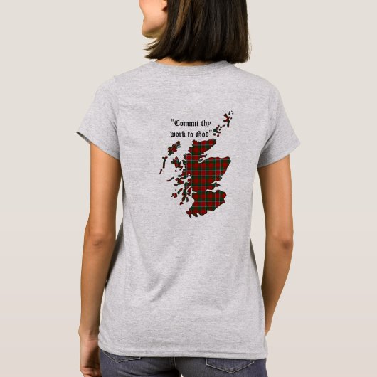 Sinclair Clan Women's T-shirt (Achterkant)
