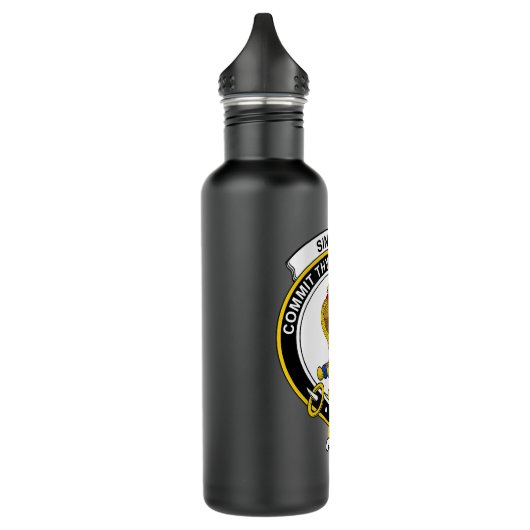 Sinclair Coat of Arms Family Crest Waterfles (Links)