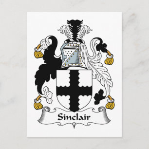 Sinclair Family Crest Briefkaart