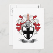 Sinclair Family Crest Coat of Arms Briefkaart (Voorkant / Achterkant)