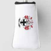 Sinclair Family Crest Coat of Arms Golfheadcover (Draai 90)