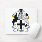 Sinclair Family Crest Muismat (Met muis)