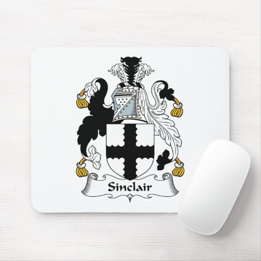 Sinclair Family Crest Muismat (Met muis)