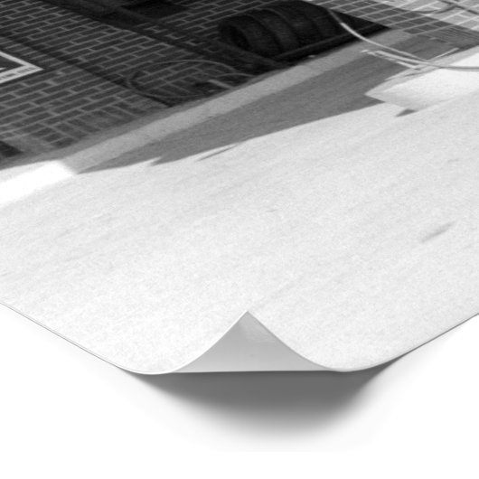 Sinclair Gas Station, 1939.  foto Poster (Hoek)