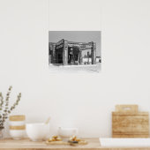 Sinclair Gas Station, 1939.  foto Poster (Keuken)
