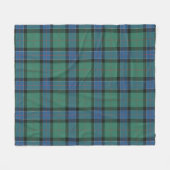 Sinclair Jacht Oude Plaid Fleece Deken (Voorkant (Horizontaal))