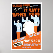 Sinclair Lewis Play 1937 WPA Poster (Voorkant)