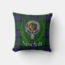 Sinclair Schotse Clan Tartan Crest