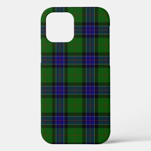 Sinclair tartan blauw groen ruit Case-Mate iPhone case (Achterkant)