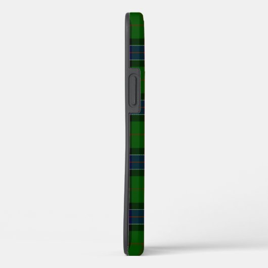 Sinclair tartan blauwe groene schol Case-Mate iPhone case (Achterkant / Rechts)