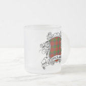 Sinclair Tartan Shield Matglas Koffiemok (Voorkant rechts)