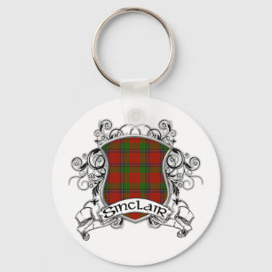 Sinclair Tartan Shield Sleutelhanger