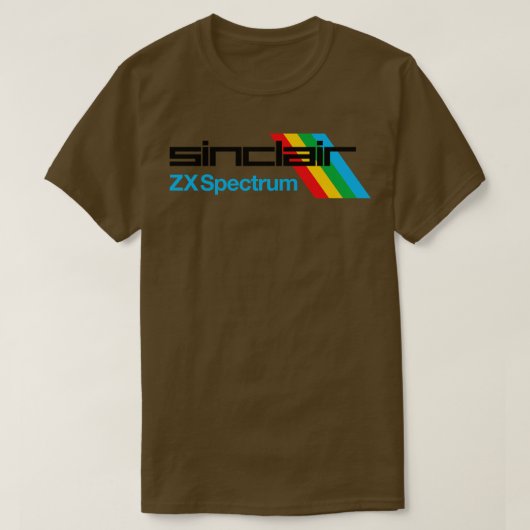 Sinclair ZX spectrum 1 T-shirt (Design voorkant)