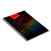 Sinclair ZX Spectrum Rainbow Notitieboek (Rechterzijde)