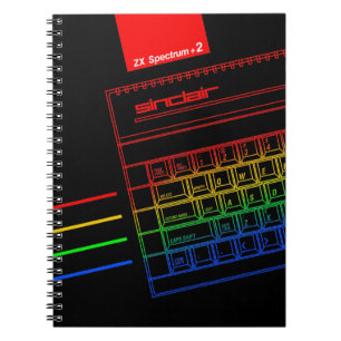Sinclair ZX Spectrum Rainbow Notitieboek
