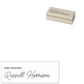 Sind beschouwt Handtekening Rubberstempel (Gestempeld)