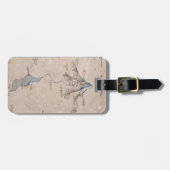 Sindarin Map of the Lonely Mountain Bagagelabel (Voorkant horizontaal)