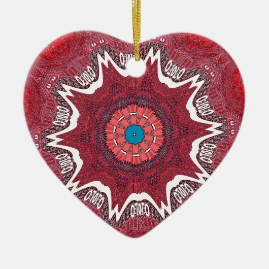 Sindh etnisch stammenpatroon.jpg keramisch ornament (Voorkant)