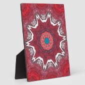 Sindhi Etnische Stammen Patroon Art Print Fotoplaat (Zijkant)