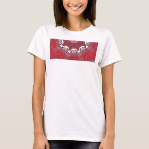 Sindhi Etnische Stammen Patroon Art Print T-shirt