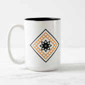 Sindhi Star Tweekleurige Koffiemok (Links)