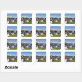Sindokha Dzong, Dochu La Pas 2 Vierkante Sticker (Vel)