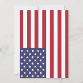 Sinds 1776 - Patriottische Amerikaanse Dag van de  Kaart (Achterkant)