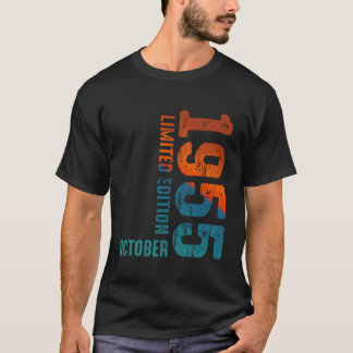 Sinds 1955 Limited Edition Oktober 1955 Jaar 1955  T-shirt