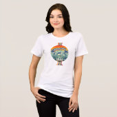 sinds 1962 Classic 63rd Birthday Retro Tri-Blend Shirt (Voorkant volledig)
