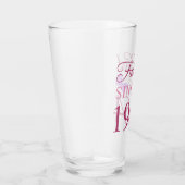 Sinds 1964 60ste verjaardag glas (Rechts)