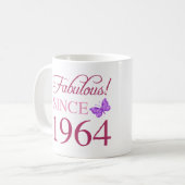 Sinds 1964 60ste verjaardag koffiemok (Voorkant links)