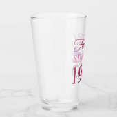 Sinds 1965 60ste verjaardag glas (Rechts)