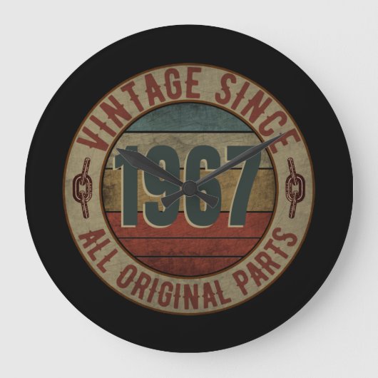  SINDS 1967 ALLE ORIGINELE DELEN GROTE KLOK (Voorkant)