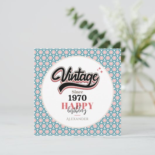  sinds - 1970 (Staand voorkant)