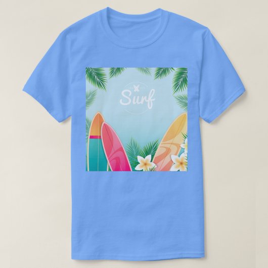 Sinds 1970 Surf T-shirt (Design voorkant)
