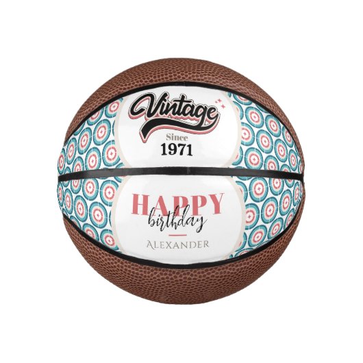  sinds - 1971 basketbal (Voorkant)