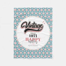  sinds - 1971 fleece deken