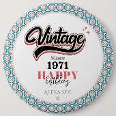 sinds - 1971 ronde button 6,0 cm (Voorkant)