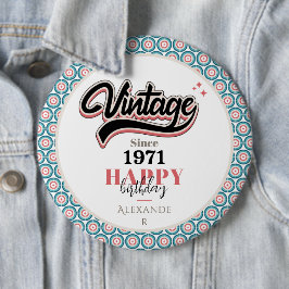  sinds - 1971 ronde button 6,0 cm