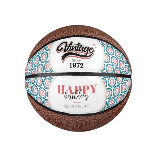  sinds - 1972 basketbal (Voorkant)