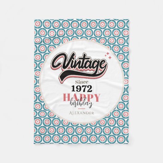  sinds - 1972 fleece deken (Voorkant)