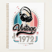  sinds 1972 Hoofdtelefoon Planner (Voorkant)