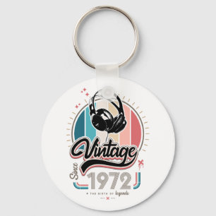 sinds 1972 Hoofdtelefoon Sleutelhanger