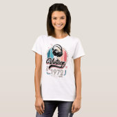 sinds 1972 Hoofdtelefoon T-shirt (Voorkant volledig)