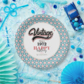  sinds - 1972 papieren bordje (Feest)