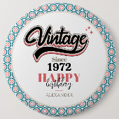 sinds - 1972 ronde button 6,0 cm (Voorkant)