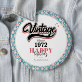  sinds - 1972 ronde button 6,0 cm (In situ)