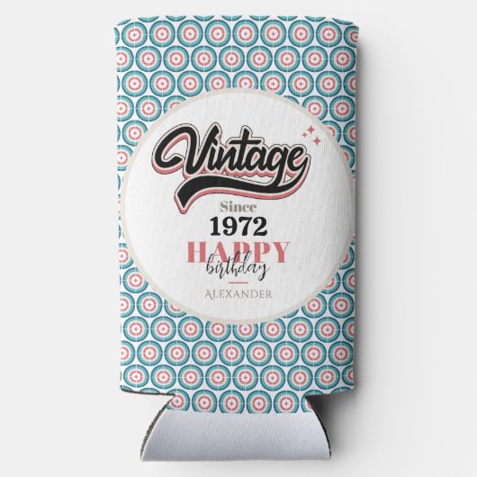  sinds - 1972 seltzer blikjeskoeler (Achterkant)