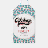  sinds - 1973 cadeaulabel (Achterkant)